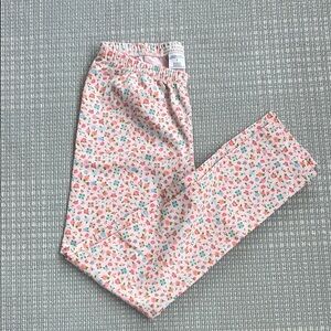The Beaufort Bonnet Company Pink Floral Kids Leggings